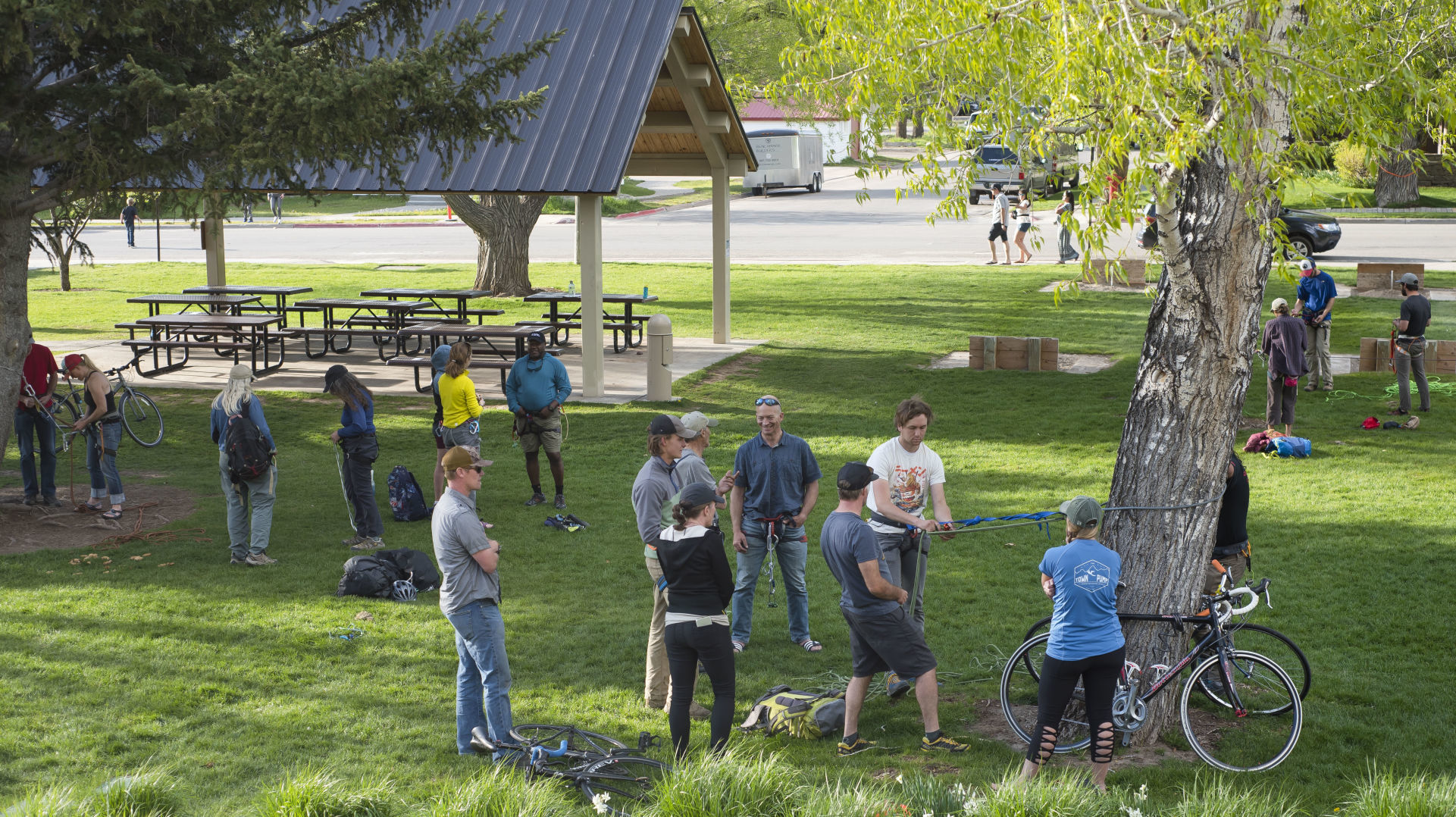 Exum Mountain Guides rappel back up clinic